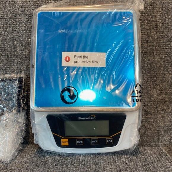 NEW Bonvoisin Digital Scale 0.1 Gram Precision Lab Scale 6000G Scientific in Box - Picture 2 of 4